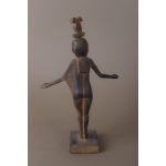 Neith-Egyptian goddess of war-weaving-a creator -protection-Egyptian antique handcraftc statue-mythololgy-archeology-Egyptian sculpture-