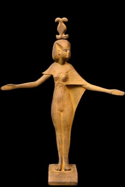 Neith Egyptian Goddess Statue: Ancient Mythology Sculpture - صورة إضافية 8
