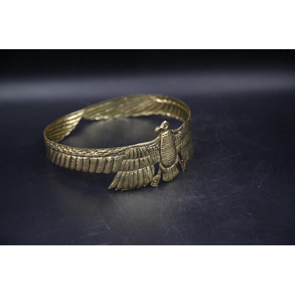 Nekhbet Crown: Egyptian Vulture Goddess Headdress, Cleopatra Replica - صورة إضافية 3