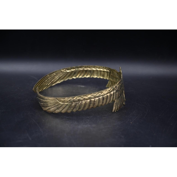 Nekhbet Crown: Egyptian Vulture Goddess Headdress, Cleopatra Replica - صورة إضافية 4
