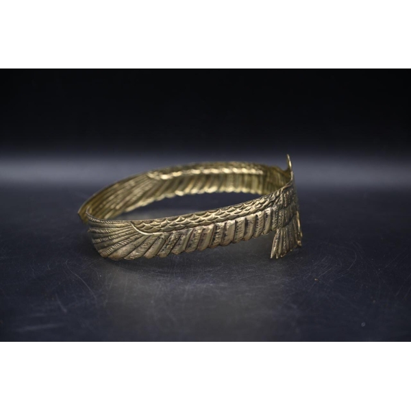 Nekhbet Crown: Egyptian Vulture Goddess Headdress, Cleopatra Replica - صورة إضافية 9