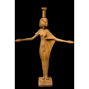 Nephthys Statue: Vintage Egyptian Goddess Replica