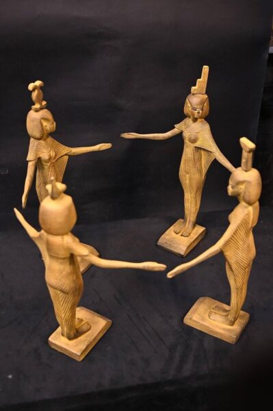 Nephthys Statue: Vintage Egyptian Goddess Replica - صورة إضافية 4