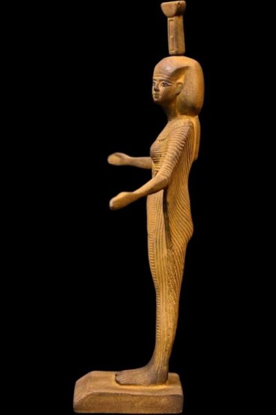 Nephthys Statue: Vintage Egyptian Goddess Replica - صورة إضافية 5