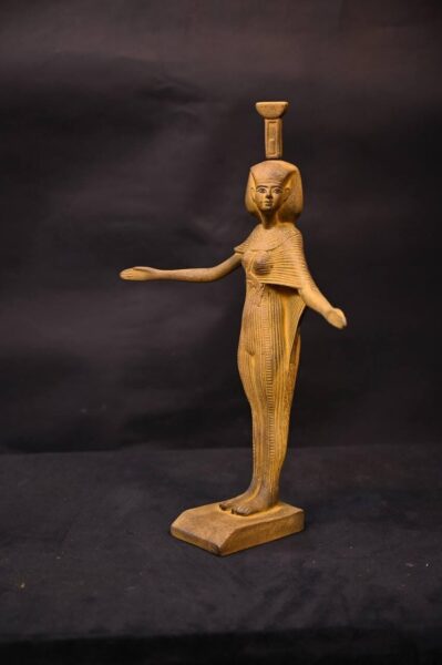 Nephthys Statue: Vintage Egyptian Goddess Replica - صورة إضافية 8