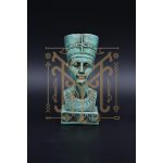 Queen Nefertiti Head Statue: Egyptian Decor Replica