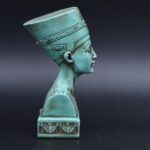 Queen Nefertiti Head Statue: Egyptian Decor Replica - صورة إضافية 6