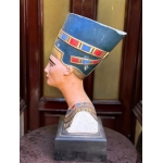 Queen Nefertiti Statue, Egyptian Queen Replica, Vintage Antique
