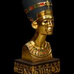 Queen Nefertiti Statue: Gold Leaf Egyptian Replica, Home Decor - صورة إضافية 10