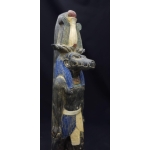 Rare Ancient Egyptian Antiquities Sobek Crocodile God Statue - Pharaonic Antique Stone B.C. Statue