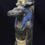 Rare Ancient Egyptian Antiquities Sobek Crocodile God Statue - Pharaonic Antique Stone B.C. Statue - صورة إضافية 8