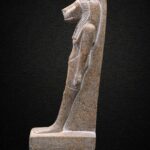 Red Granite Sekhmet Statue, Ancient Egyptian Lion Goddess - صورة إضافية 10