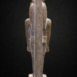 Red Granite Sekhmet Statue, Ancient Egyptian Lion Goddess - صورة إضافية 9