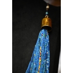Royal Menat Necklace – Egyptian Brass Artisan Beads, New Kingdom Replica - صورة إضافية 2