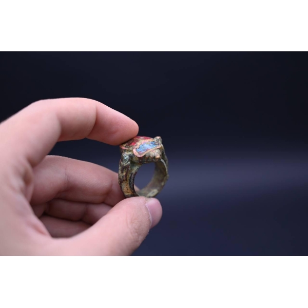 Scarab ring-amazing Ring the symbol of good luck-good life-ancient Egyptian ornament-mythology