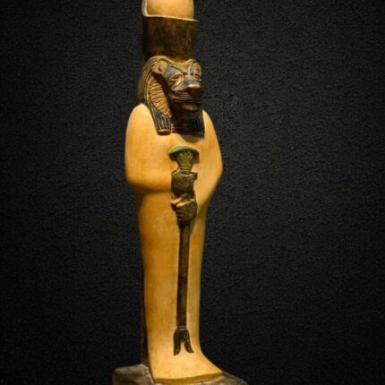 Sekhmet Statue, Ancient Egyptian Lion Goddess, Made in Egypt