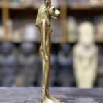 Sekhmet Statue – Egyptian Goddess of War, Gold Leaf Replica - صورة إضافية 4