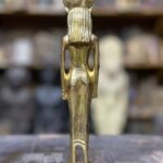 Sekhmet Statue – Egyptian Goddess of War, Gold Leaf Replica - صورة إضافية 5