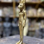 Sekhmet Statue – Egyptian Goddess of War, Gold Leaf Replica - صورة إضافية 6