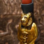 Sekhmet Statue – Egyptian Goddess of War Replica - صورة إضافية 8