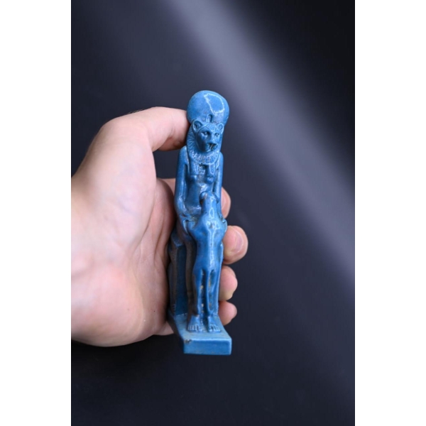 Sekhmet Statue: Egyptian Goddess of War, Stone Antiquity