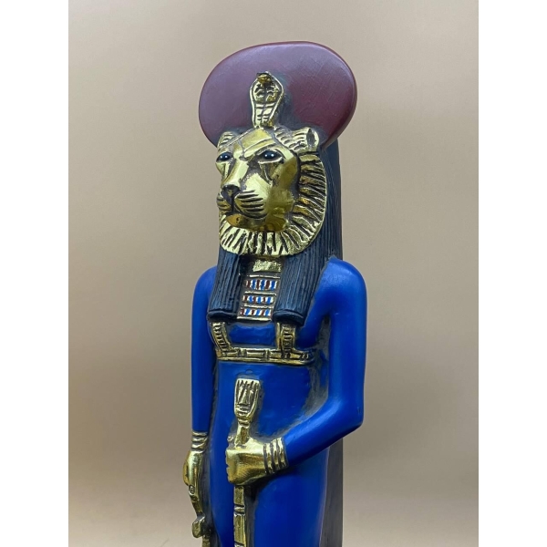 Sekhmet Statue: Egyptian Goddess of War, Stone Sculpture - صورة إضافية 3