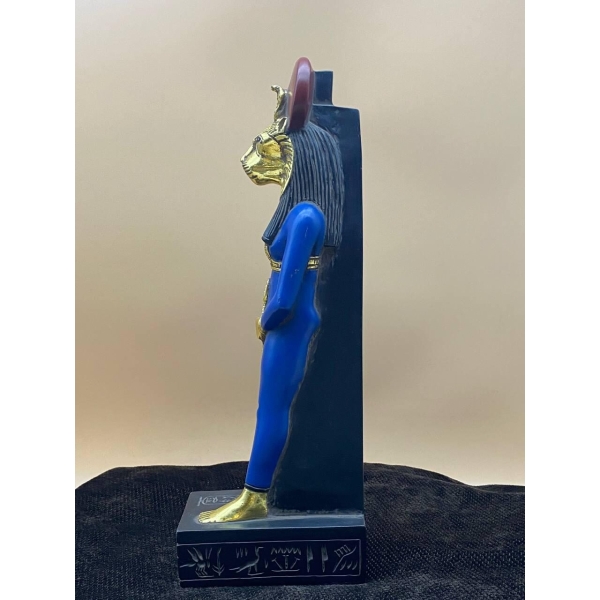 Sekhmet Statue: Egyptian Goddess of War, Stone Sculpture - صورة إضافية 9