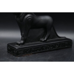 Sekhmet Statue: Egyptian Lioness Goddess of War, Gold Leaf Replica - صورة إضافية 2