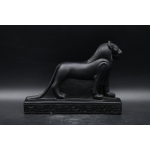 Sekhmet Statue: Egyptian Lioness Goddess of War, Gold Leaf Replica - صورة إضافية 4