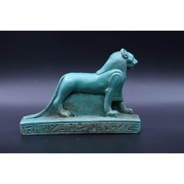 Sekhmet Statue: Egyptian Lioness Goddess of War Sculpture - صورة إضافية 5