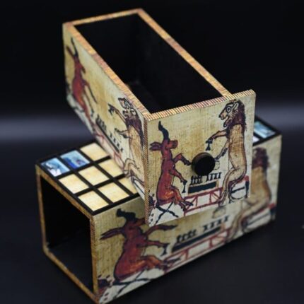 Senet game-ancient Egyptian games-Egyptian senet game board -King Tutankhamun game-Egyptian mythology--Egyptian antiquities - صورة إضافية 2