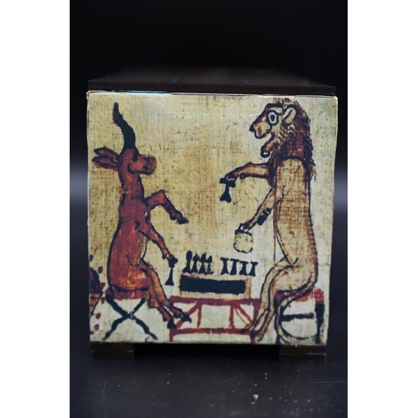 Senet game-ancient Egyptian games-Egyptian senet game board -King Tutankhamun game-Egyptian mythology--Egyptian antiquities - صورة إضافية 6