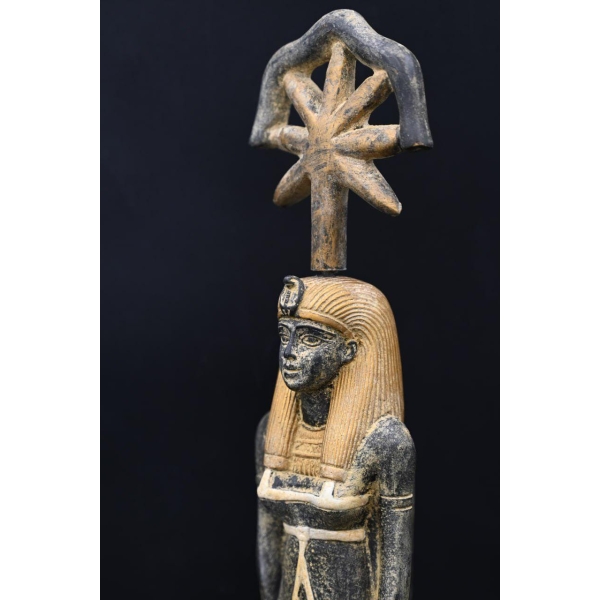 Seshat Statue: Egyptian Goddess of Wisdom Stone Sculpture