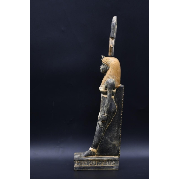 Seshat Statue: Egyptian Goddess of Wisdom Stone Sculpture