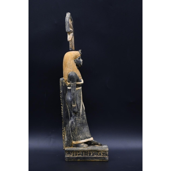 Seshat Statue: Egyptian Goddess of Wisdom Stone Sculpture