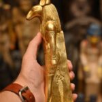 Seth-Amazing statue for Set/the god of the desert and storms-ancient Egyptian religion- Egyptian deities--gods sculpture - صورة إضافية 9