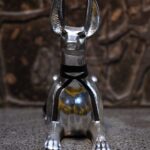 Silver Leaf Anubis Statue – Egyptian God of Mummification, Replica - صورة إضافية 10