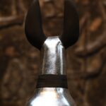 Silver Leaf Anubis Statue – Egyptian God of Mummification, Replica - صورة إضافية 4