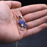 Silver Lotus Amulet – Egyptian Pendant, Made in Egypt - صورة إضافية 5