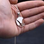 Silver Lotus Amulet – Egyptian Pendant, Made in Egypt - صورة إضافية 8