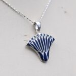 Silver Lotus Amulet - Egyptian Revival Pendant, Made in Egypt - صورة إضافية 2