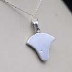 Silver Lotus Amulet - Egyptian Revival Pendant, Made in Egypt - صورة إضافية 9