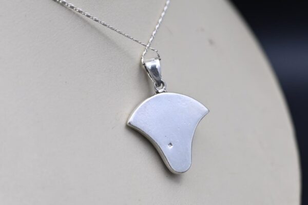 Silver Lotus Amulet - Egyptian Revival Pendant, Made in Egypt - صورة إضافية 9