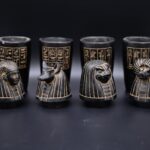 sons of Horus Statues - - Egyptian antiques - Egyptian deities-Egyptian mythology-sculpture gods - صورة إضافية 2