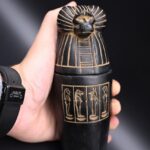 sons of Horus Statues - - Egyptian antiques - Egyptian deities-Egyptian mythology-sculpture gods - صورة إضافية 3