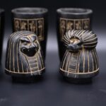 sons of Horus Statues - - Egyptian antiques - Egyptian deities-Egyptian mythology-sculpture gods - صورة إضافية 5