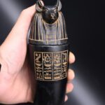sons of Horus Statues - - Egyptian antiques - Egyptian deities-Egyptian mythology-sculpture gods - صورة إضافية 9