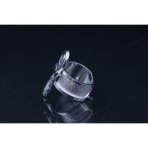 Sterling Silver Ankh Ring - Egyptian Key of Life Symbol - صورة إضافية 10