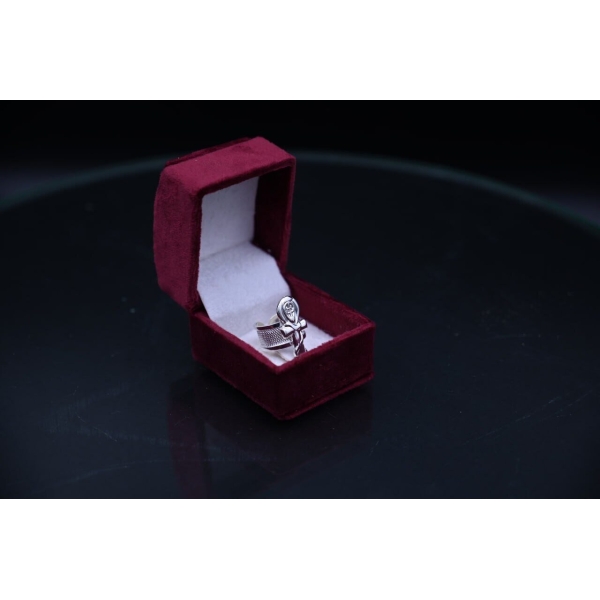 Sterling Silver Ankh Ring - Egyptian Key of Life Symbol - صورة إضافية 3