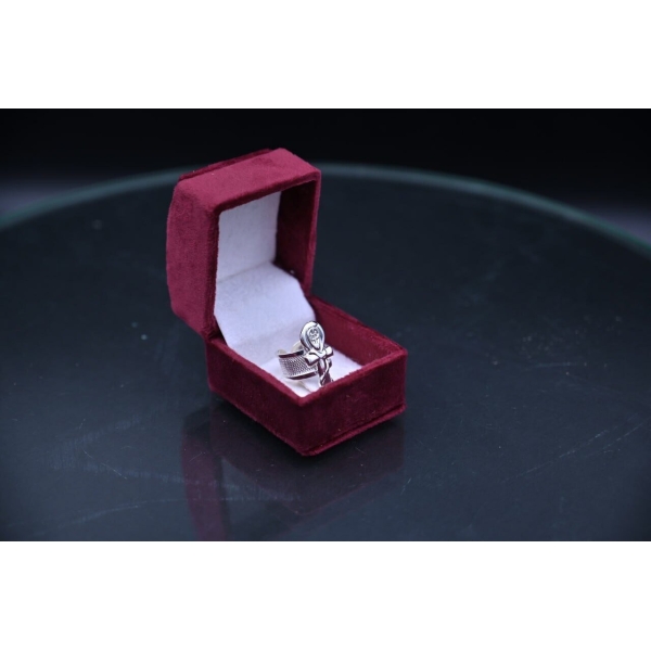 Sterling Silver Ankh Ring - Egyptian Key of Life Symbol - صورة إضافية 5